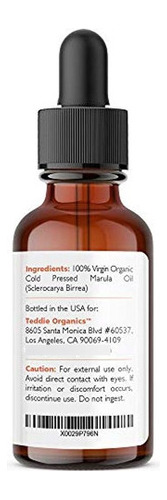 Aceite De Marula Organico 1 Oz De Aceite Facial Hidratante