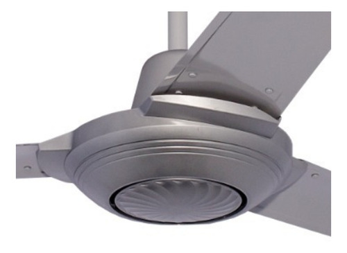 Imagen 3 de 3 de Ventilador de techo Masterfan Tifón satinado con 3 aspas de metal, 56" de diámetro 127 V