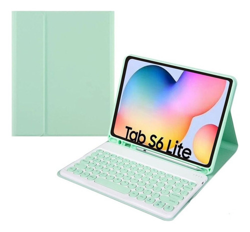 Funda De Teclado Para Samsung Galaxy Tab S6 Lite Sm-p610