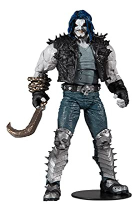 Figura De Acción Mcfarlane Toys Dc Multiverse Lobo Dc Rebirt