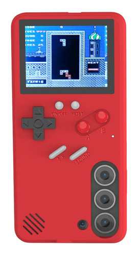 Funda Game Boy Con Pantalla Colores Para Samsung S22 Ultra