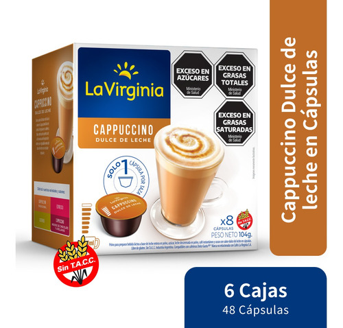 Cafe En Capsulas La Virginia Compatible Dolce Gusto X 48 Un