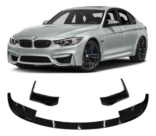 Spoiler Inferior Parachoque Dianteiro Bmw M3 2015 2016 2017