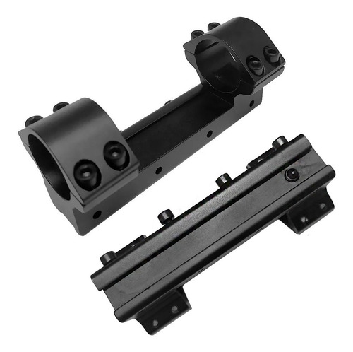 Imagen 1 de 10 de Anclaje Monopieza Reforzado Montaje Mira Telescopica Rifle