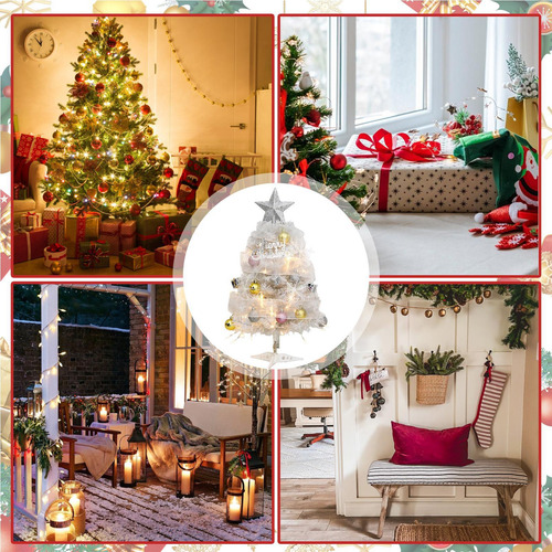 Árbol De De Mesa Pequeño Árbol De Con Luces