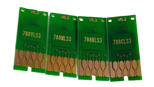 Wf5190 Wf5690 Chip T7881 / T7884 Para Cartuchos Epson Set