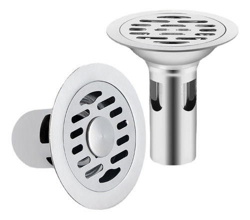 Coladera Acero Inoxidable Invisible Piso Desagüe 4 Pulgadas