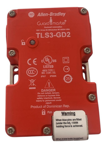 Allen Bradley 440g-t27134 Guardlock Switch