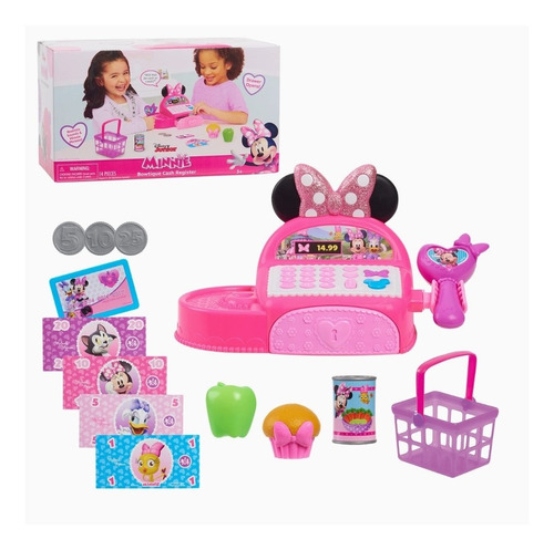 Caja Registradora Con Sonidos Disney Junior Minnie Mouse