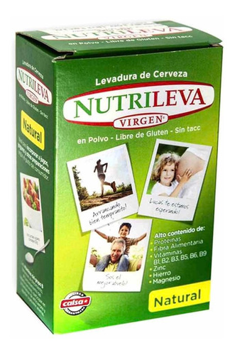 Levadura De Cerveza Nutrileva Virgen Calsa S/tacc 500gr - Dw