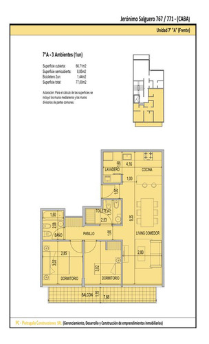 Venta Departamento - Almagro Norte