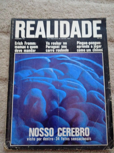 Revista Realidade Nº 69 -de 1971 . Politica Prop. Sumario