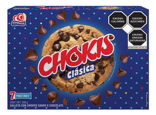 Galletas Chokis Gamesa 399 Grs C/u 5 Pack