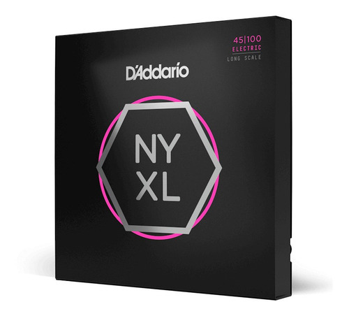 Juego De 4 Cuerdas Para Bajo (45-100) Daddario Nyxl45100