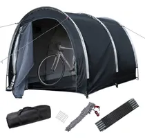 Comprar Cobertizo Almacenamiento Oxford 210d Impermeable Negro 79x67
