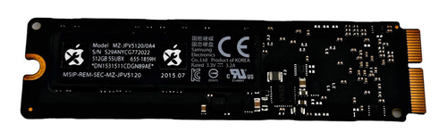 Disco Duro Ssd 512gb Macbook Pro Air A1502 A1398 A1466 A1465