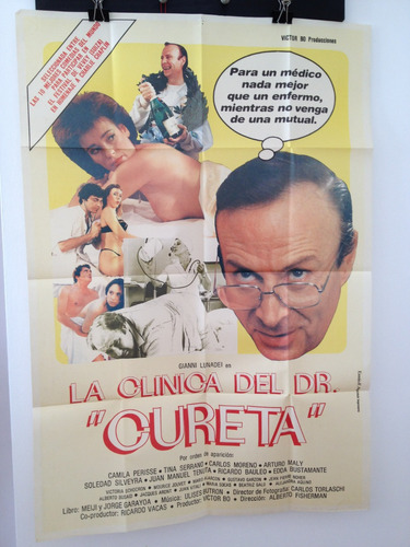 Afiche Cine Original - La Clinica Del Doctor Cureta (otro)