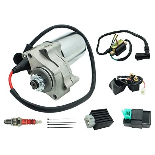 Motor De Arranque De Atv De 110cc, 2 Pernos, Compatible...