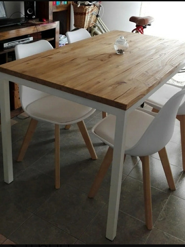 Mesa Comedor , Estilo Industrial ,,durate.uy