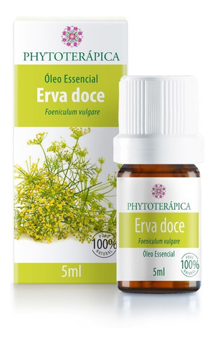 Óleo Essencial De Erva Doce (funcho) 5ml - Phytoterápica