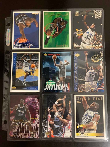 Tarjetas De Basquetbol 2 Nba Shaquille Oneal 100% Originales