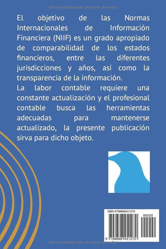 Compendio De Niif Vigentes En 2024 (spanish Edition)