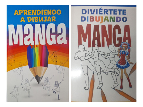 Aprendiendo A Dibujar Manga - 2 Libros