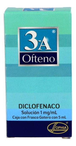 3-a Ofteno 1 Mg / Ml Caja Con Frasco Gotero Con 5 Ml
