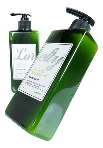 Lorelty Juego De Champu Y Acondicionador De Aceite De Argan