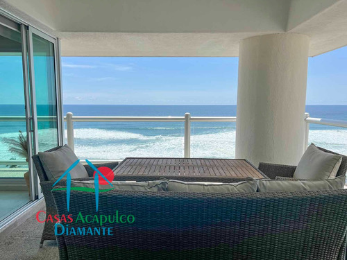 Cad Copán 904. Depa De Playa Con Terraza Y Vista Frontal Al Mar