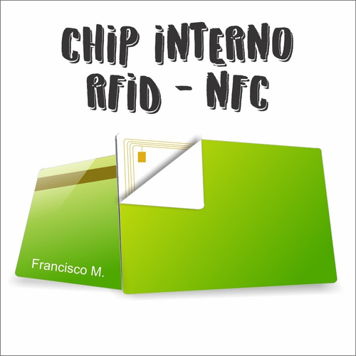 50 Tarjeta De Pvc Con Chip Rfid Tk 4100  En Blanco