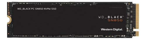 Disco sólido interno Western Digital WD Black SN850 WDS200T1X0E 2TB