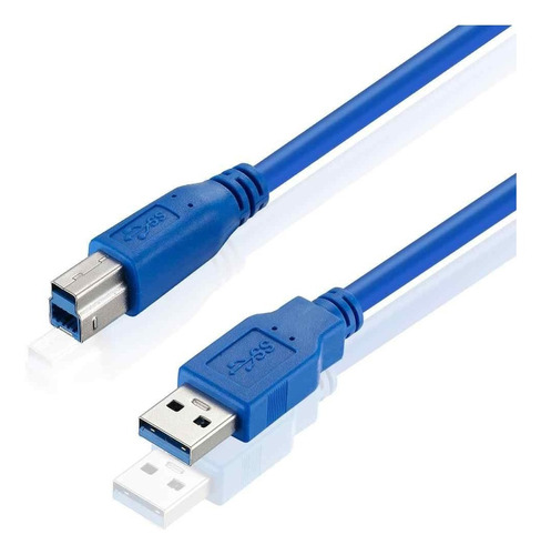 Cable Adaptador Usb 3.0 A/b 2 Mts. Rápido Impresora Scanner