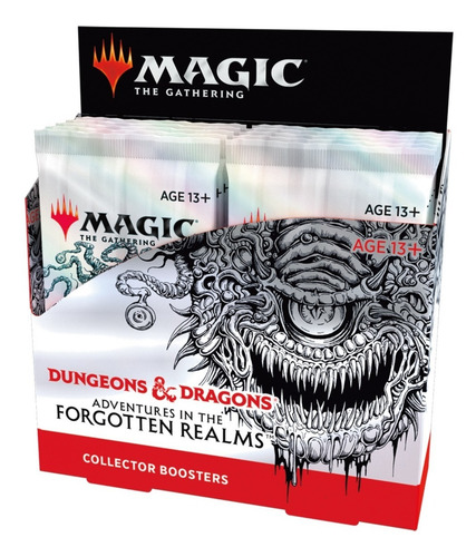 Imagem 1 de 6 de Collector Booster Box D&d Magic The Gathering Lacrada