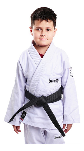 Kimono Jiu Jitsu Infantil Sarja Branco