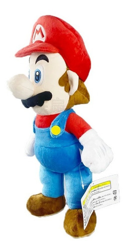 Imagen 2 de 3 de Peluche Super Mario Bros 34 Cm