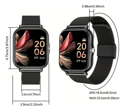 Reloj Inteligente Bluetooth Resistente Al Agua Con Llamadas