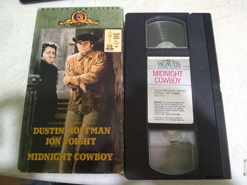 Midnigth Cowboy Película Vhs 