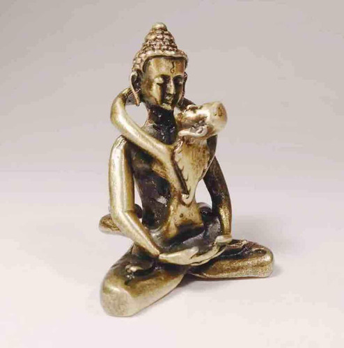 Buda Tibetano Tantra Amantes Yab-yum Estatua Unión Divina -