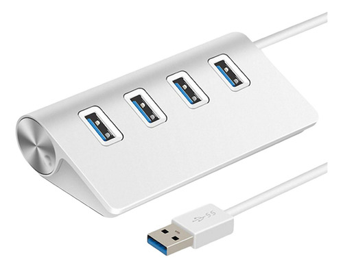 Usb 3.0 Hub Extensor Usb Compacto De 4 Puertos Para