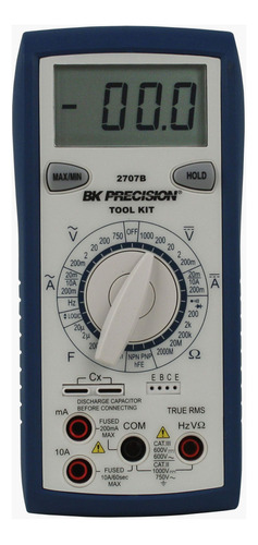 B K Precision 2707b Multimetro Digital Para Herramienta Gama