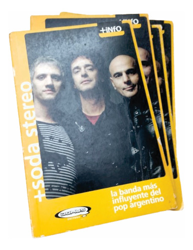 Soda Stereo Set De 4  Libros  Toda Su Historia Hasta 1997 