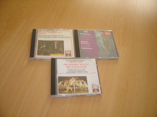 Tchaikovsky Karajan Swan Lake Andre Previn Cd Importado 