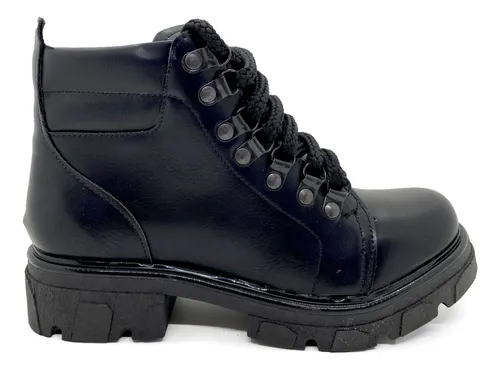 Botas Borcegos Chavitos Botitas Dama Cordones Alpinos 463