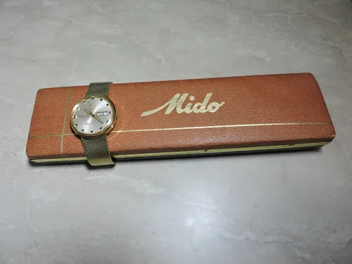comprar Reloj Mido Commander Datoday Automático Hombre Dorado.