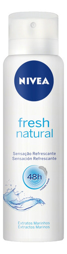 Antitranspirante em aerossol Nivea Fresh Natural 150 ml