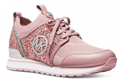 Tenis Michael Kors Rosa Mk Originales Dash Knit