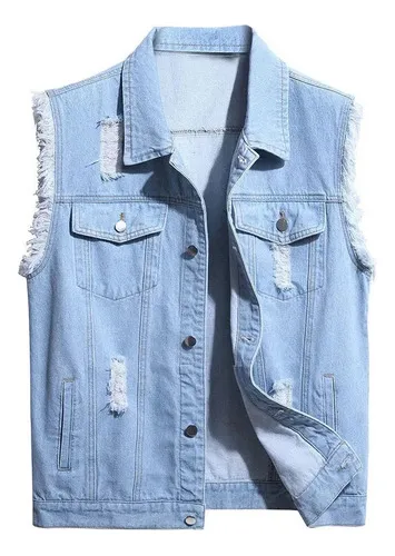 Colete Jeans Masculino MercadoLivre
