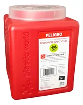 Comprar Contenedor De Residuos Punzocortantes Rpbi 1.5l Rojo