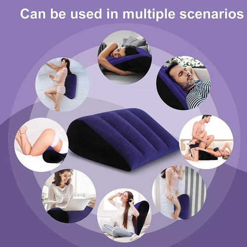 Almohada De Pose Amor, Cojín Triangulo Inflable Para Adulto